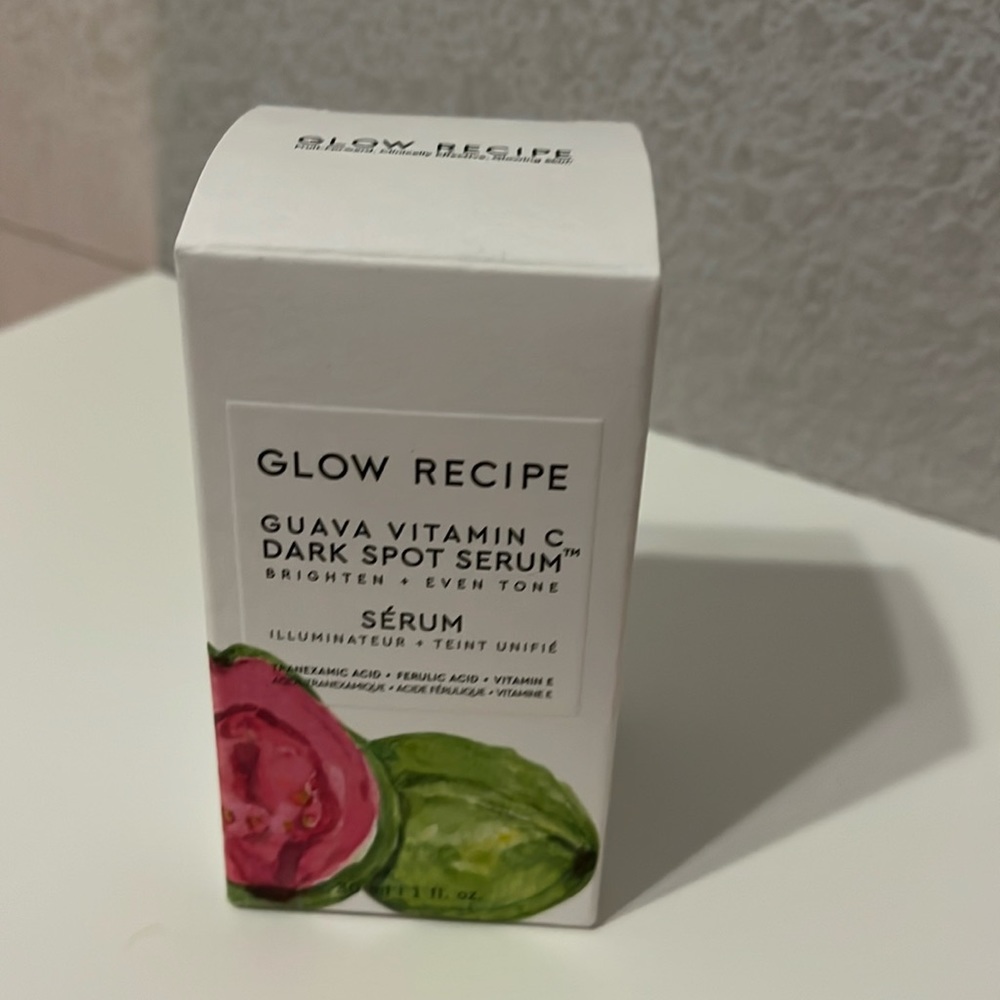 glow recipe guava darks pot serum EMPTY BOX